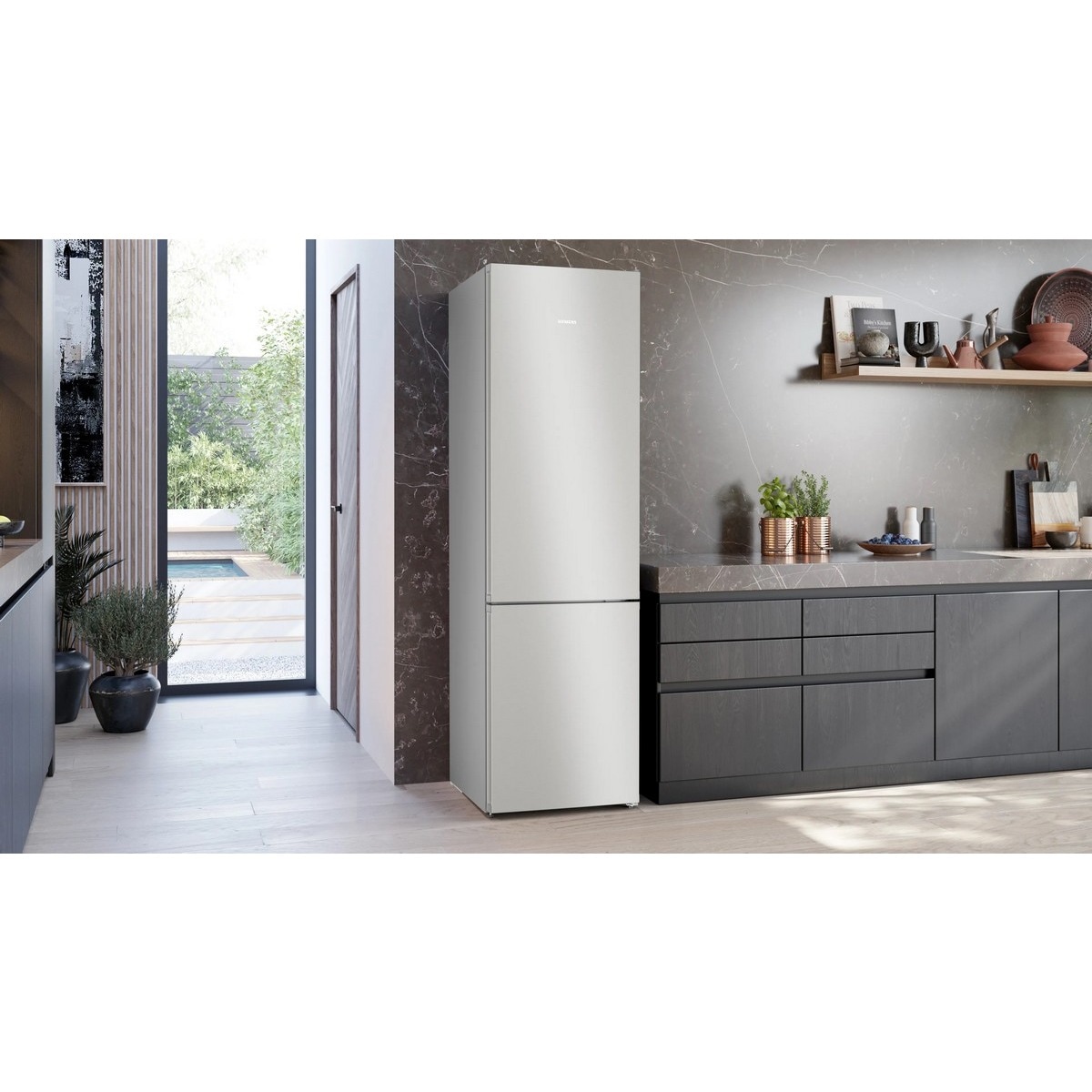 Frigorífico Combinado Siemens iQ300 KG39N2ICF No Frost e hyperFresh de 203 cm - Inox Easyclean Inox-3