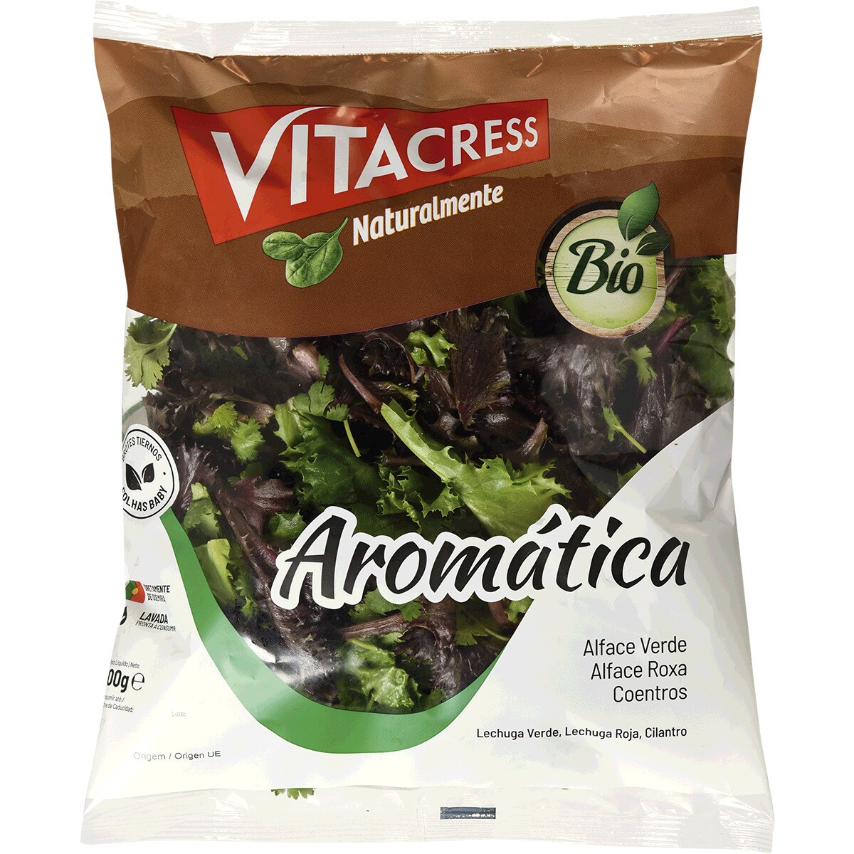 Salada Aromática Biológica embalagem 100 g