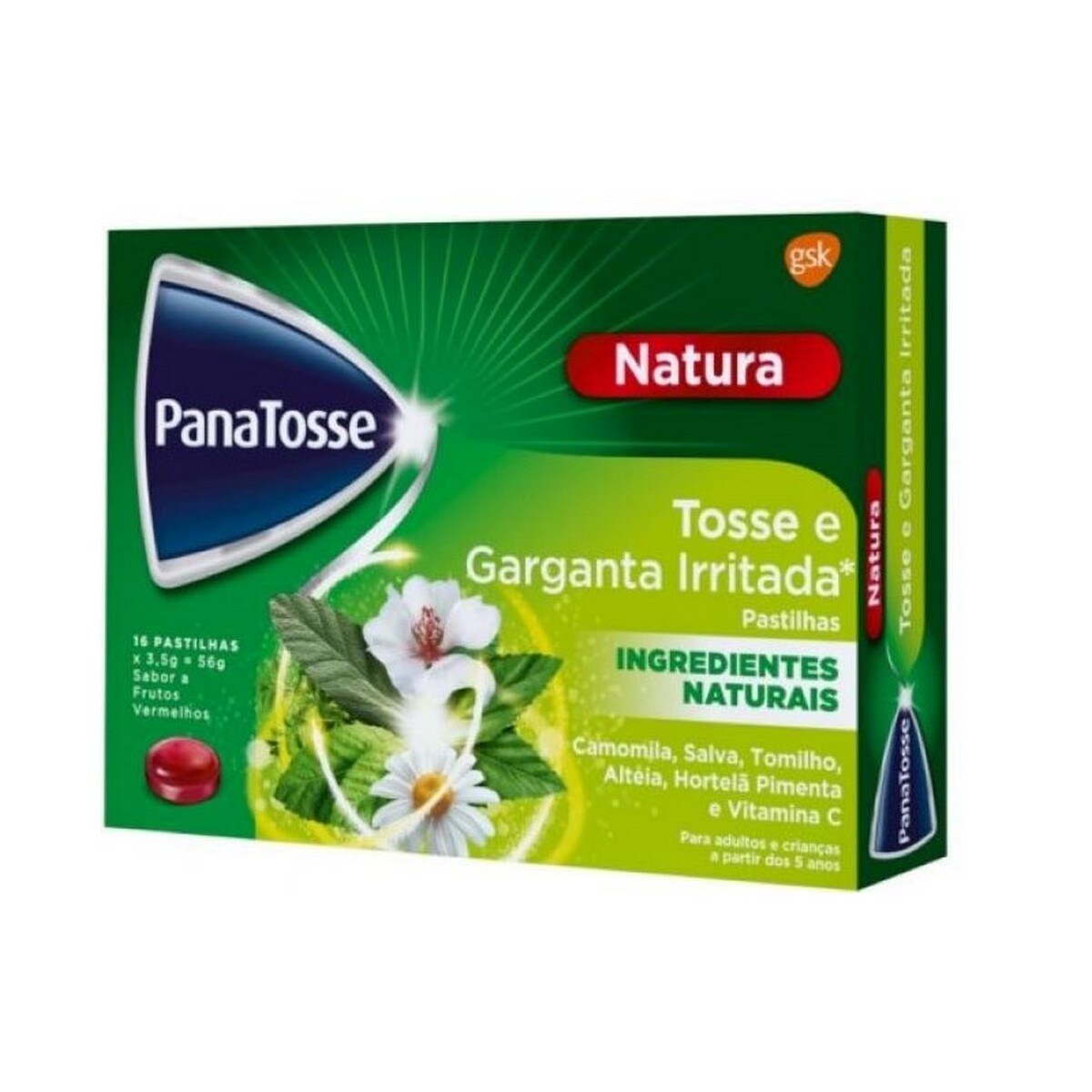 Suplemento Alimentar Panatosse Natura - 16 pastilhas 1