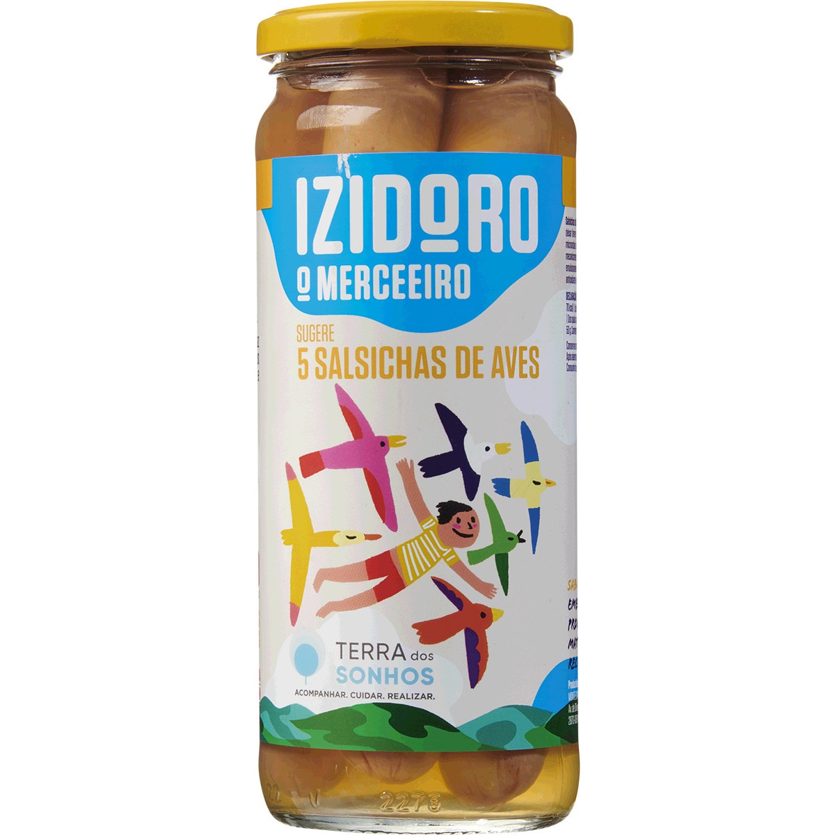 Salsichas de Aves 5 unidades frasco| 250 g