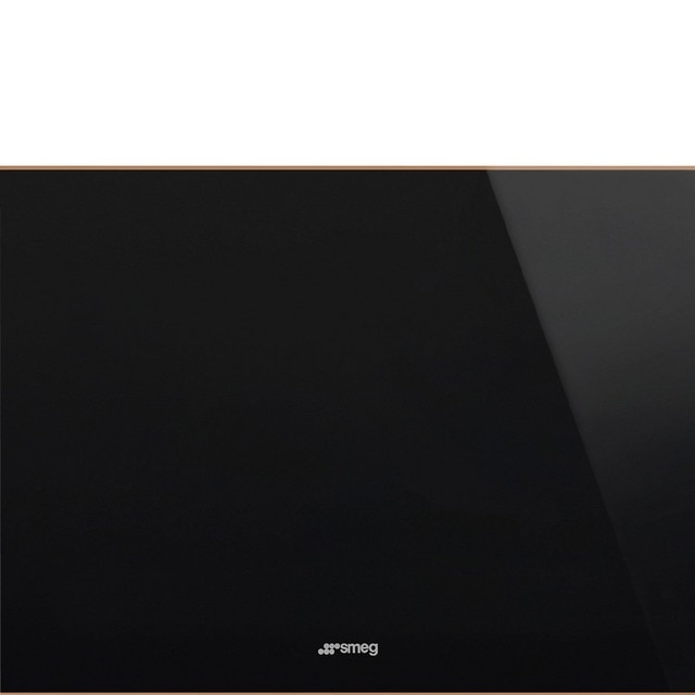 Imagem 0 de Garrafeira Encastrável Smeg Dolce Stil Novo CVI621NR3 com Dobradiças à Direita e Capacidade para 21 Garrafas Standard e de 45,7 cm - Preto e Perfis Cobre
