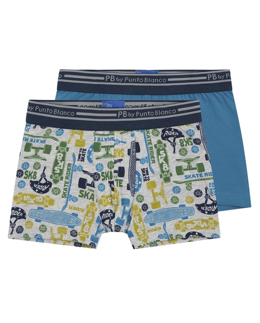 Imagen 0 de Pack 2 bóxer bigflip surtido (azul + gris)