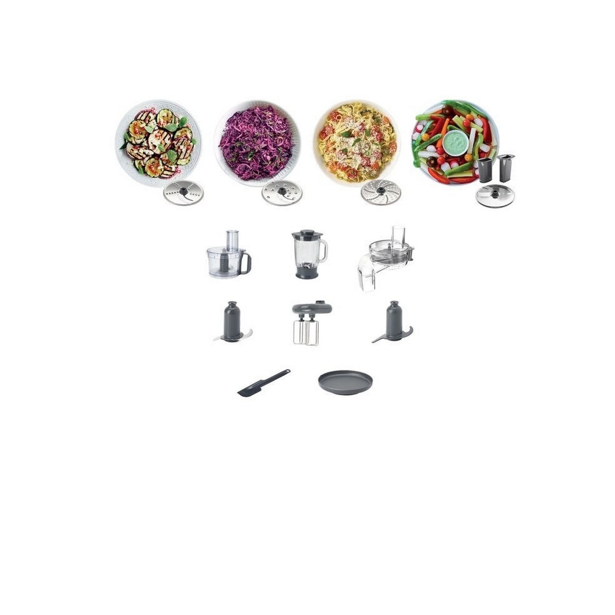 Processador de Alimentos Kenwood MultiPro Compact+ FDM315SS - Aço Inox, Metal e Plástico Metal-6