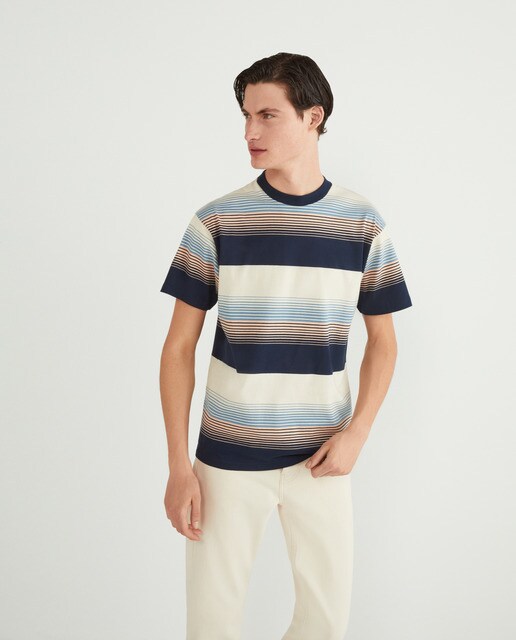 Camiseta de hombre de manga corta rayas · Carhartt Wip · El Corte Inglés