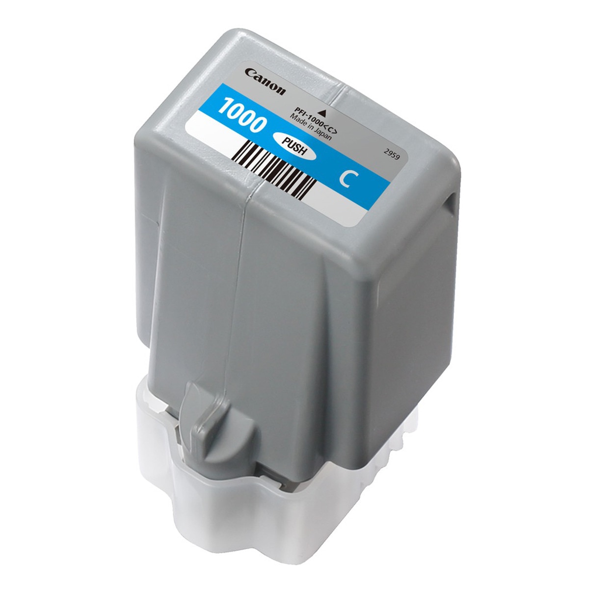Cartucho de tinta original Canon PFI-1000 C Cian (0547C001) 1