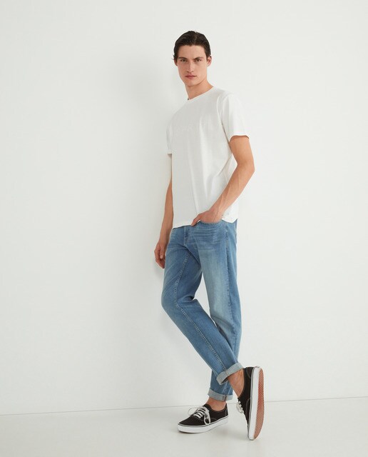 Camiseta básica de hombre logo algodón · Esprit · El Corte Inglés