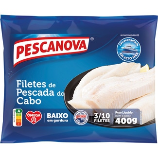 Filetes de Pescada sem pele embalagem 400 g - Pescanova