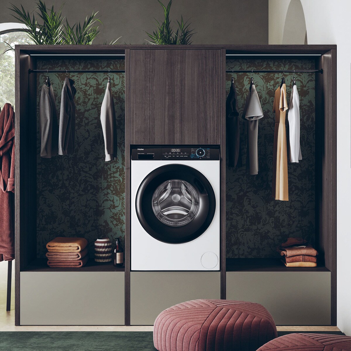 Lavadora Haier 8 kg / 1.400 rpm Vapor, I-Pro Series 3 - HW80-B14939-IB Blanco-16