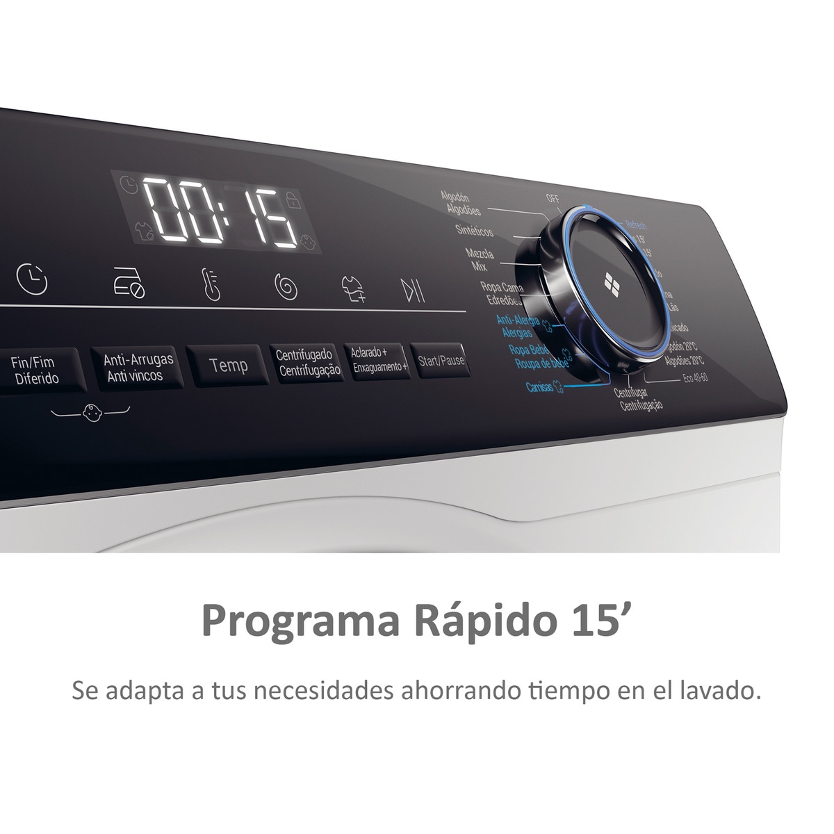 Máquina de Lavar Roupa Haier Vapor I-Pro Série 3 HW80-B14939-IB Carga Frontal de 8 Kg e 1400 rpm - Branco Branco-6