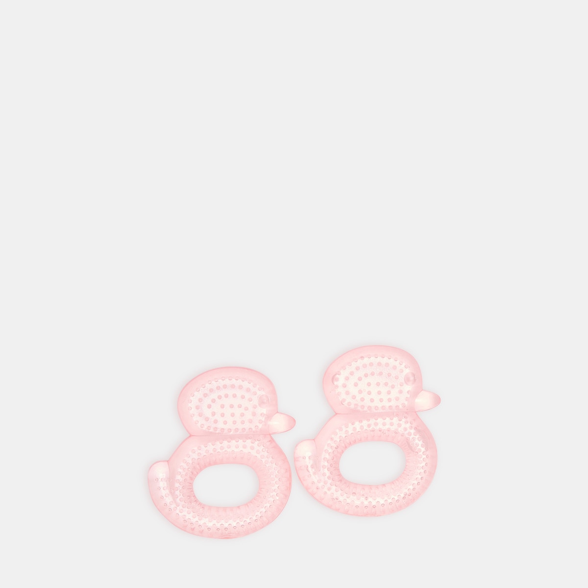 Conjunto de 2 Mordedores Refrigerantes Rosa-claro-1