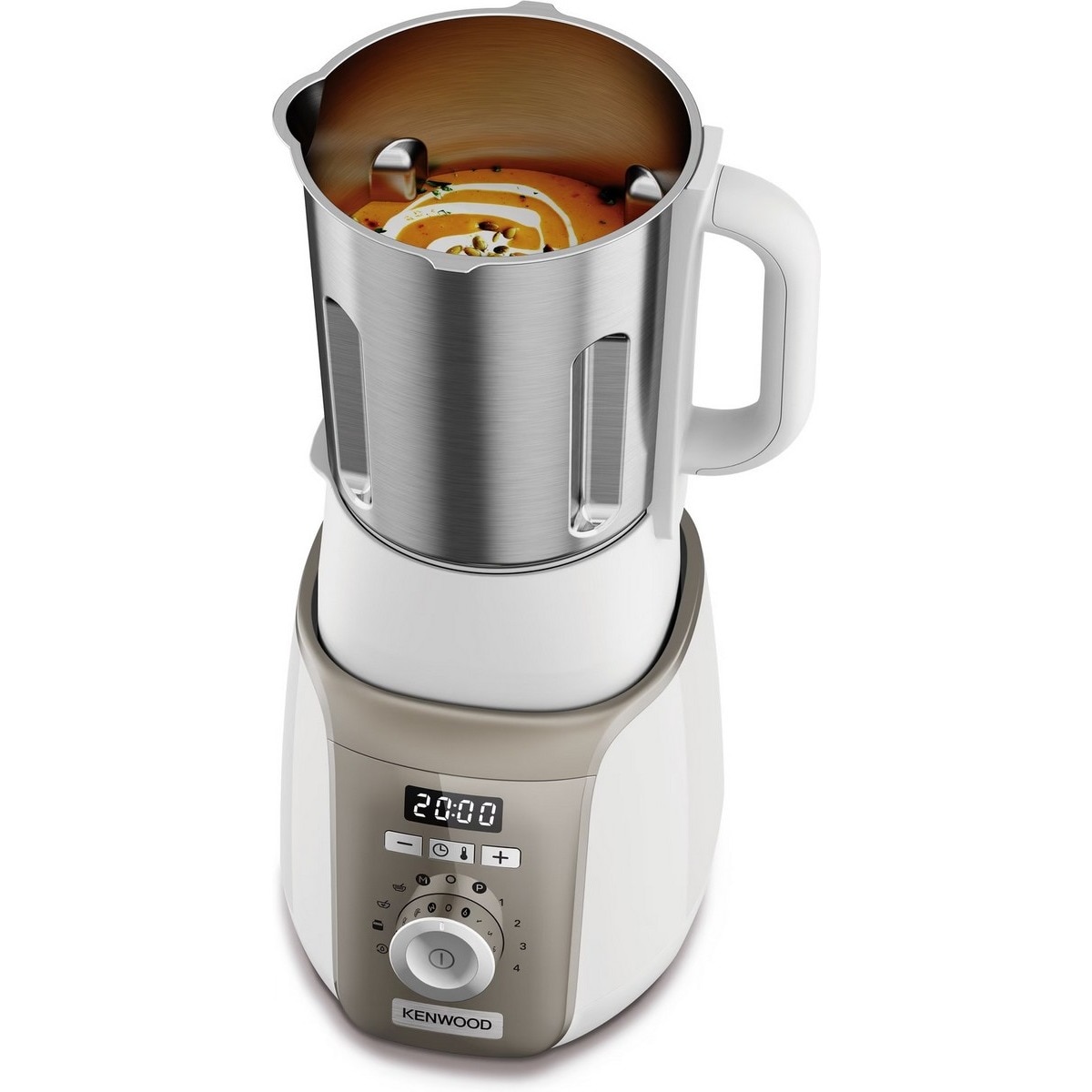 Máquina de Sopa SoupEasy+ Kenwood CBL30.000CP de 1000 W e Capacidade de 1,75 Litros - Aço Inoxidável e Plástico Aço inoxidável-3