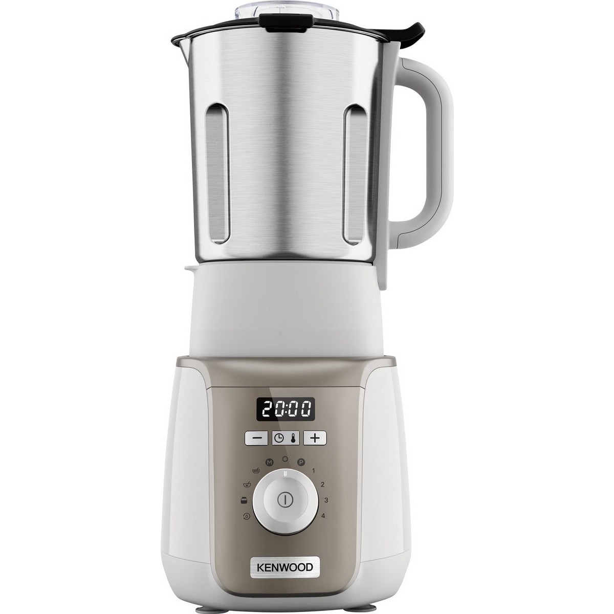 Máquina de Sopa SoupEasy+ Kenwood CBL30.000CP de 1000 W e Capacidade de 1,75 Litros - Aço Inoxidável e Plástico Aço inoxidável-1