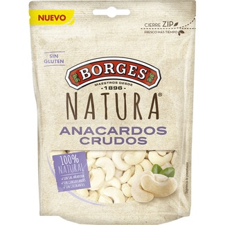 anacardos crudos bolsa 120 g - Borges Natura