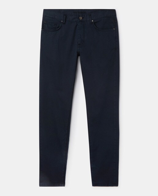 Pantalones 5 bolsillos de hombre regular azul · Roy Robson · El Corte Inglés