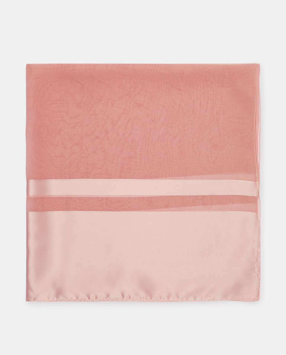 Étole de soirée à motif ton sur ton