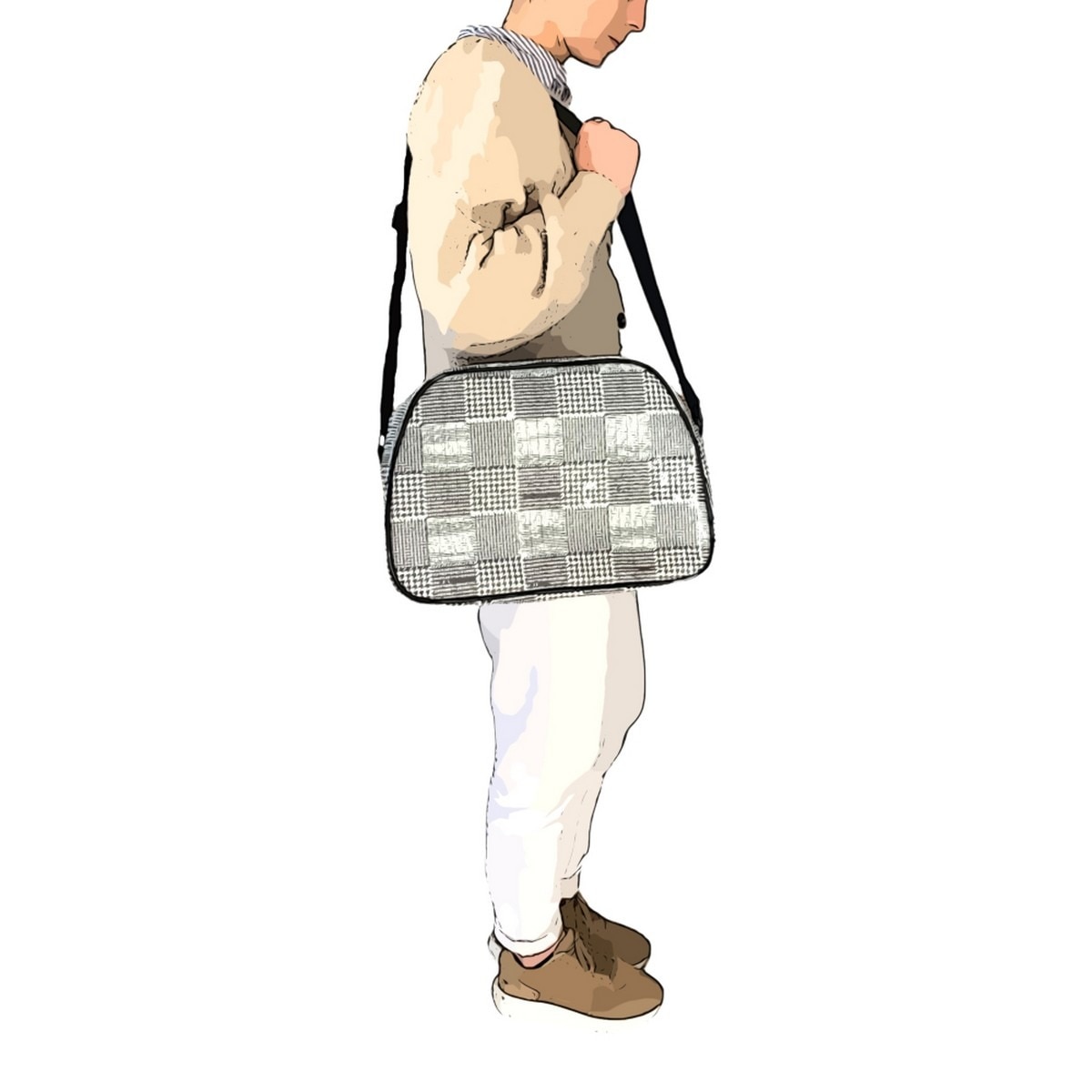 Lancheira SmartTravel Preto / Branco-4