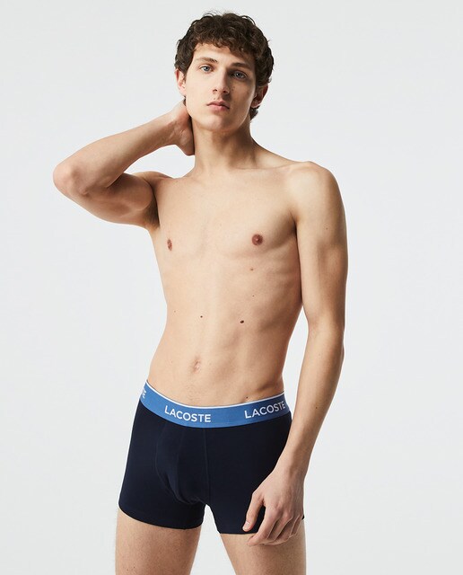 Ropa interior \u0026 pijamas Lacoste Hombre | Bóxer corto Motion Performance  Blanco « Portelamor