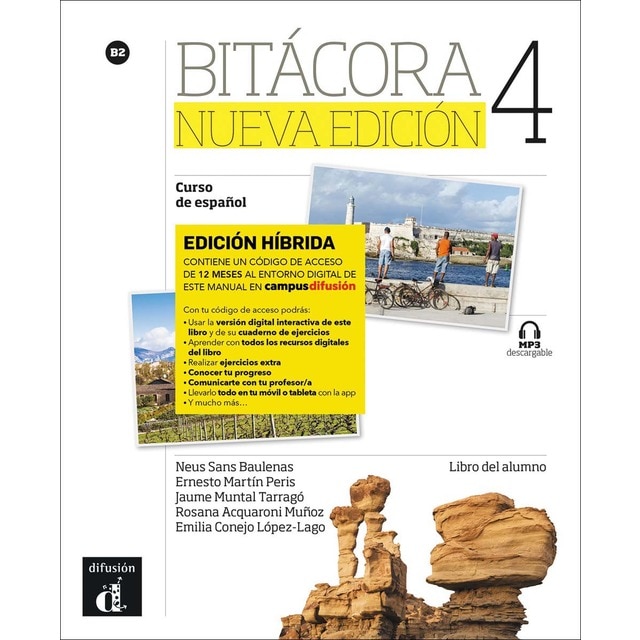 Imagem 0 de Bitácora Nueva edición 4 Ed.hibrída L. del alumno (Capa mole)