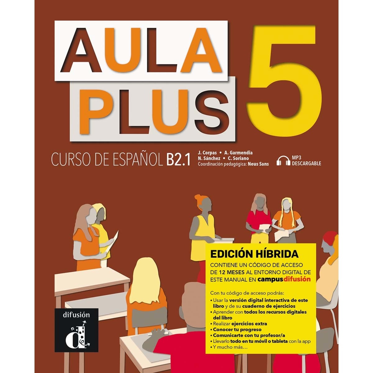 Aula Plus 5 Ed.hibrída L. del alumno (Capa mole) 1
