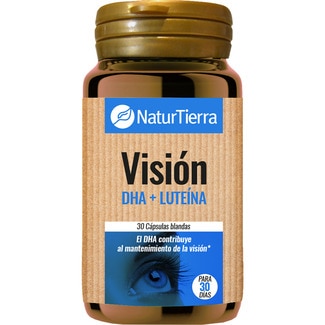 Visión DHA + luteína envase 30 cápsulas blandas - Naturtierra