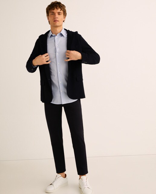 Pantalón cinco bolsillos de hombre slim fit azul · Emporio Armani · El  Corte Inglés