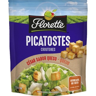picatostes César sabor queso para ensaladas bolsa 70 g - Florette