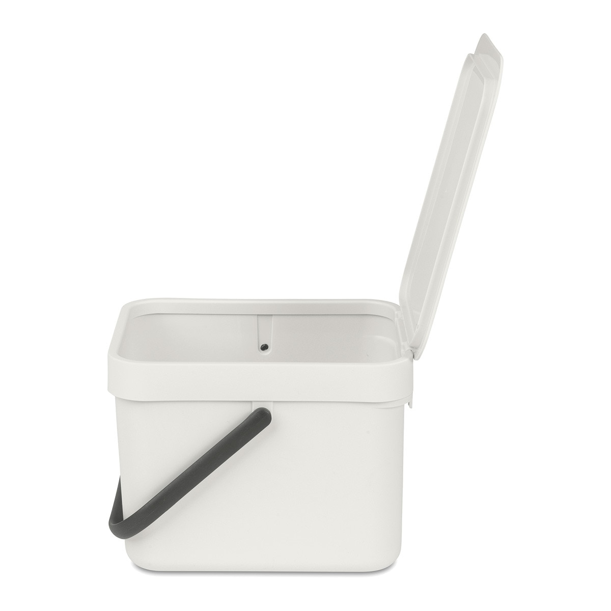 Cubo de basura para reciclar Sort&Go 6L Brabantia Gris claro-3