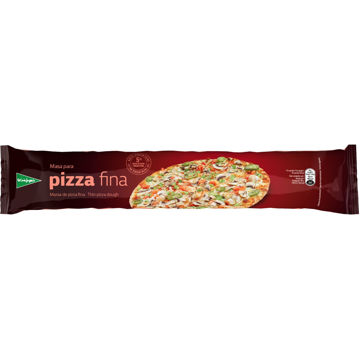 Massa de Pizza Fina embalagem 230 g