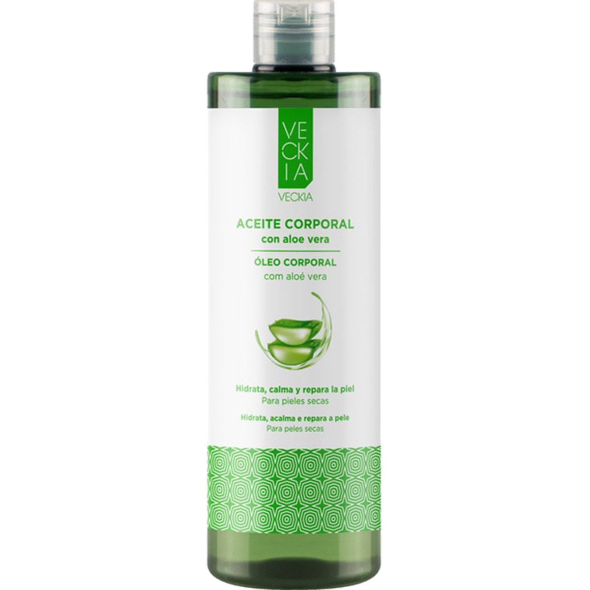Óleo Corporal de Aloé Vera frasco 400 ml