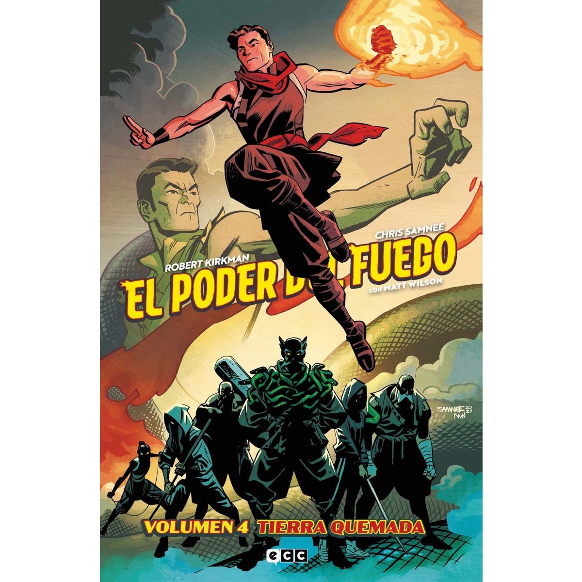El poder del fuego vol. 04: Tierra quemada (Capa dura) 1