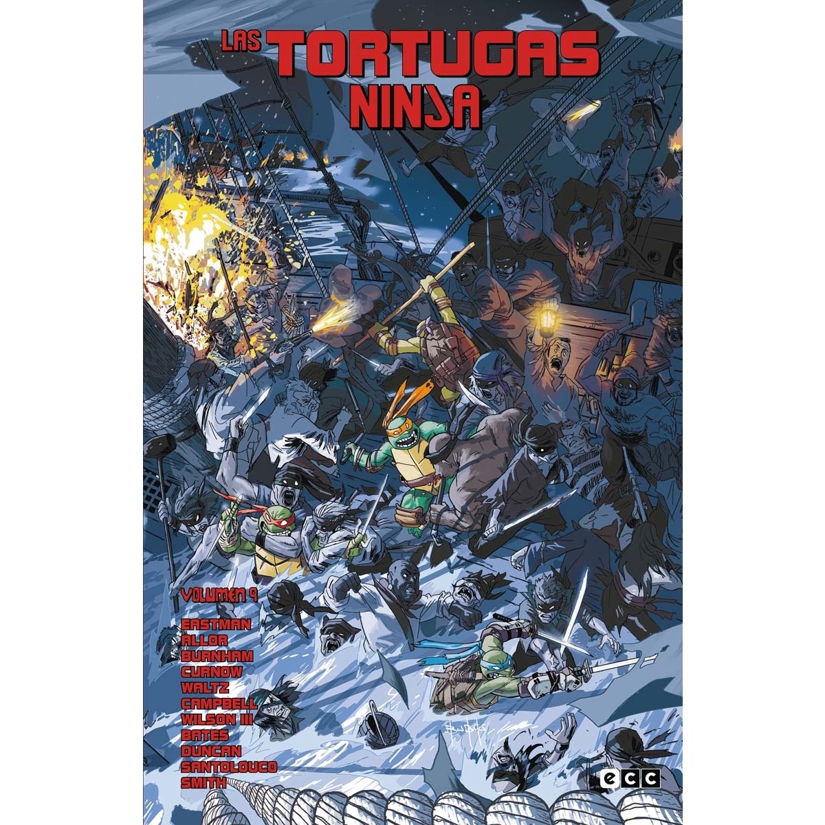 Las Tortugas Ninja vol. 09 (Capa mole) 1