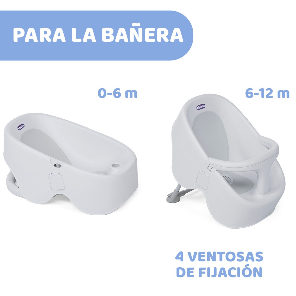 Chicco -  Bubble Nest Cool Grey Gris-3