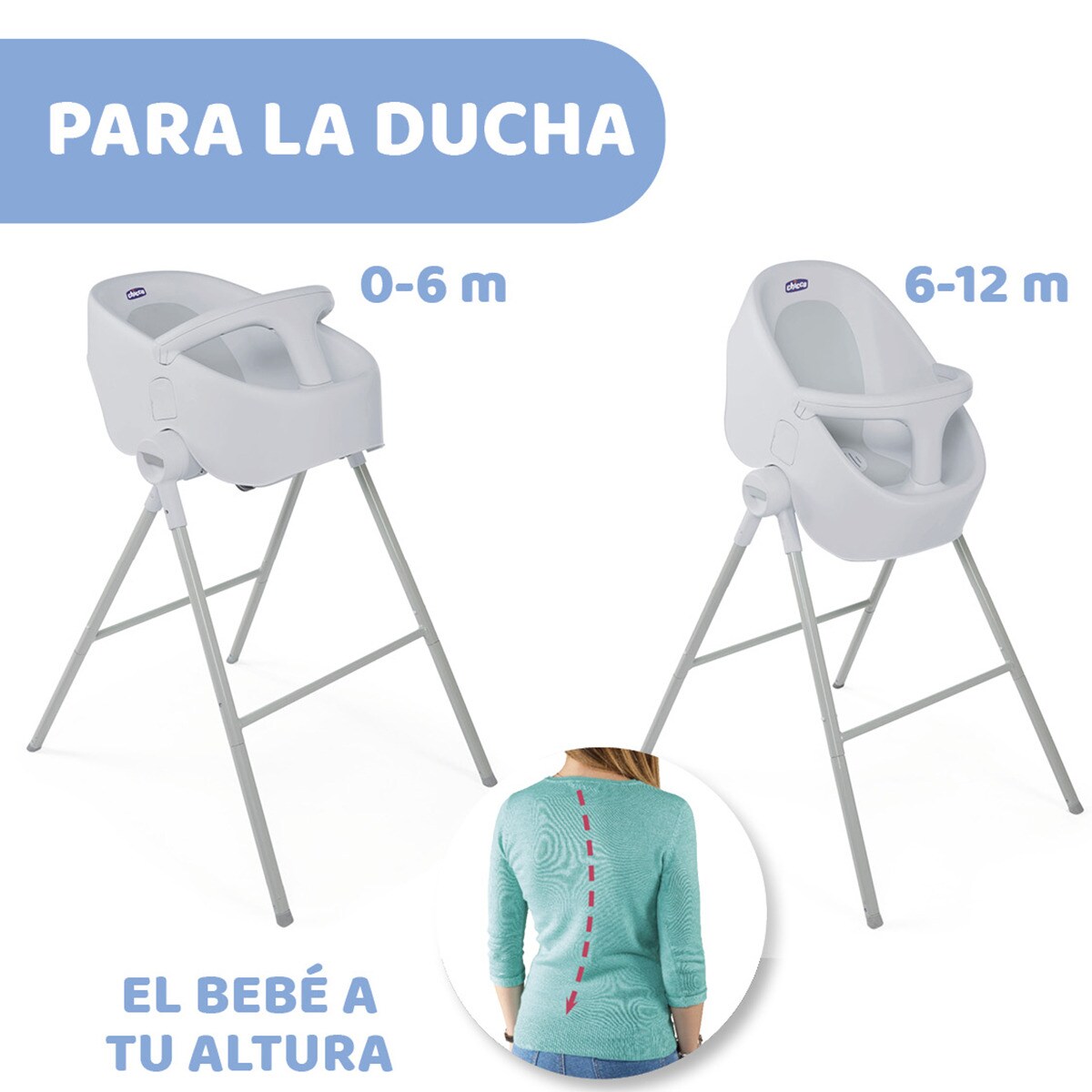 Chicco -  Bubble Nest Cool Grey Gris-2