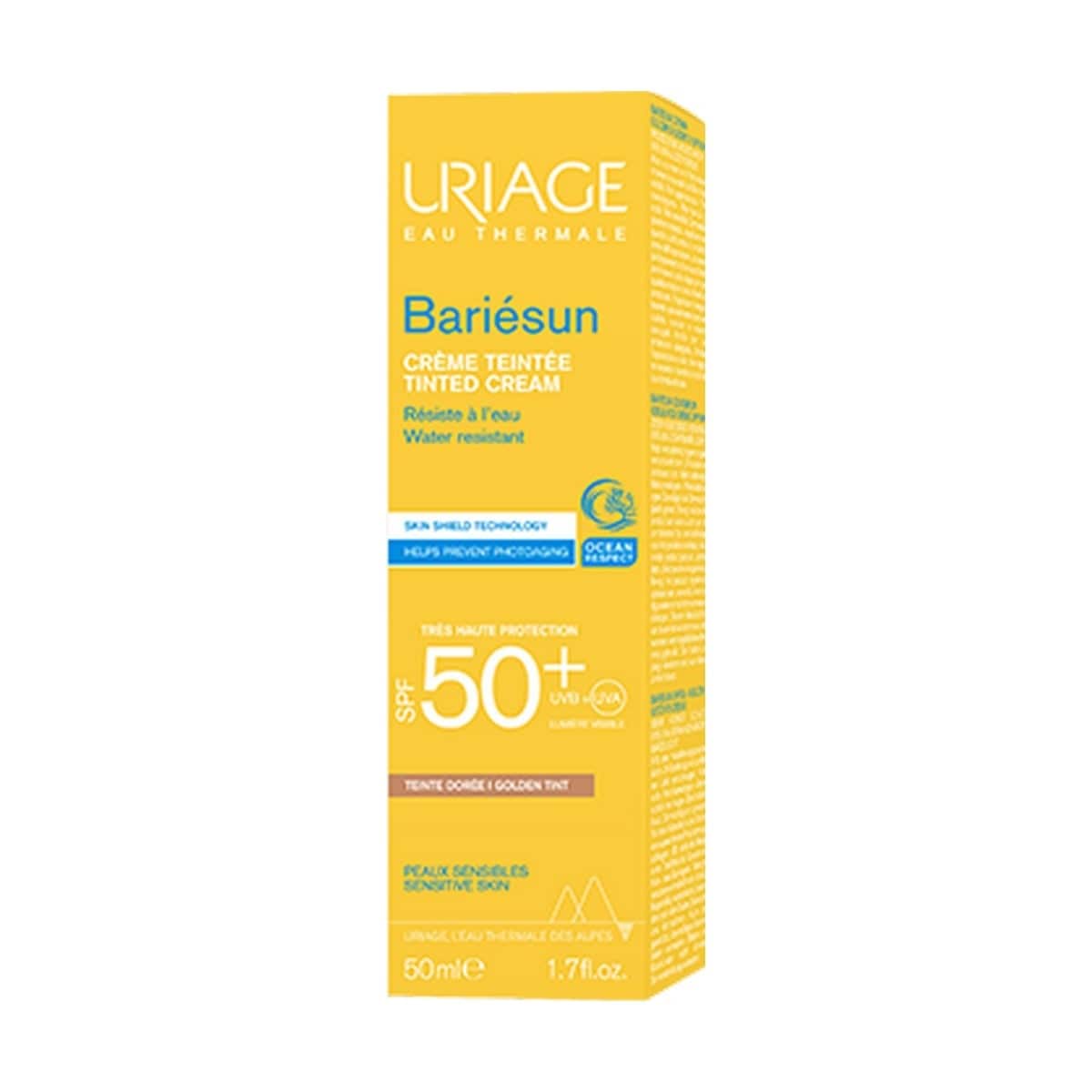 Protetor Solar SPF 50+ Creme com Cor - 50 ml Cor Dourado-2