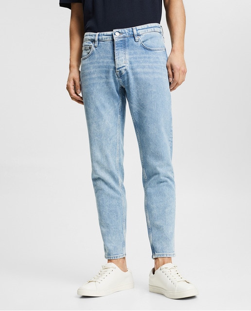 Imagen 0 de Vaquero de hombre 5 bolsillos algodón orgánico