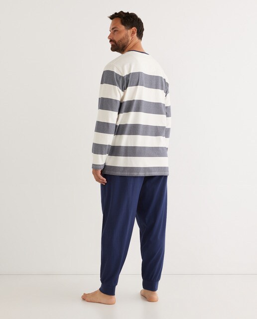 Pijama largo azul de hombre de punto tallas grandes · Emidio Tucci · El  Corte Inglés