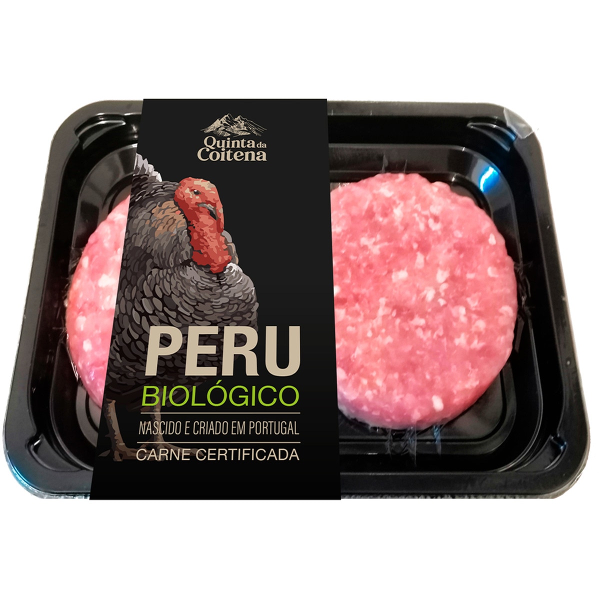 Hambúrguer de Peru 100% Bio embalagem 320 g