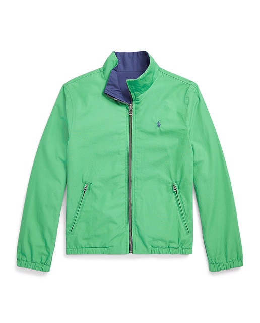 Imagen 0 de Cazadora reversible de niño en verde/azul