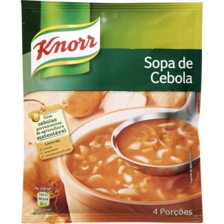 Sopa de Cebola 4 porções embalagem 50 g - Knorr