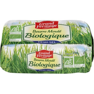 Manteiga Biológica embalagem 250 g - Grand Fermage