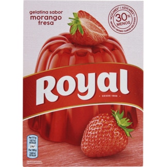 Preparado em Pó para Gelatina de Morango embalagem 114 g - Royal