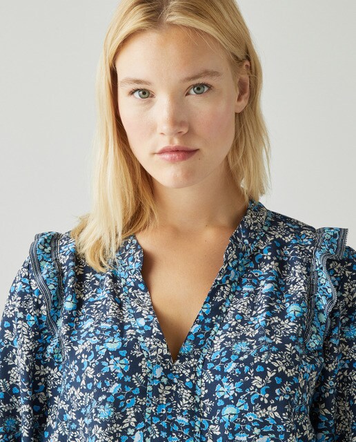 Camisas, Blusas y Tops mujer · Azules · Moda mujer · El Corte Inglés (61)