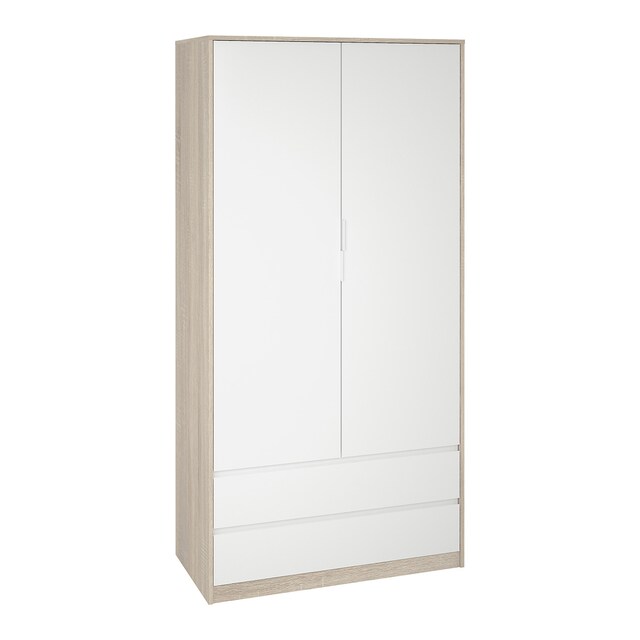 Imagem 0 de Roupeiro de 2 Portas + 2 Gavetas