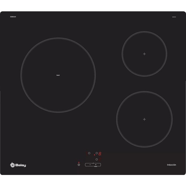 Imagem 0 de Placa de Indução Balay 3EB864EN com 3 Zonas de 60 cm - Vitrocerâmica Preto