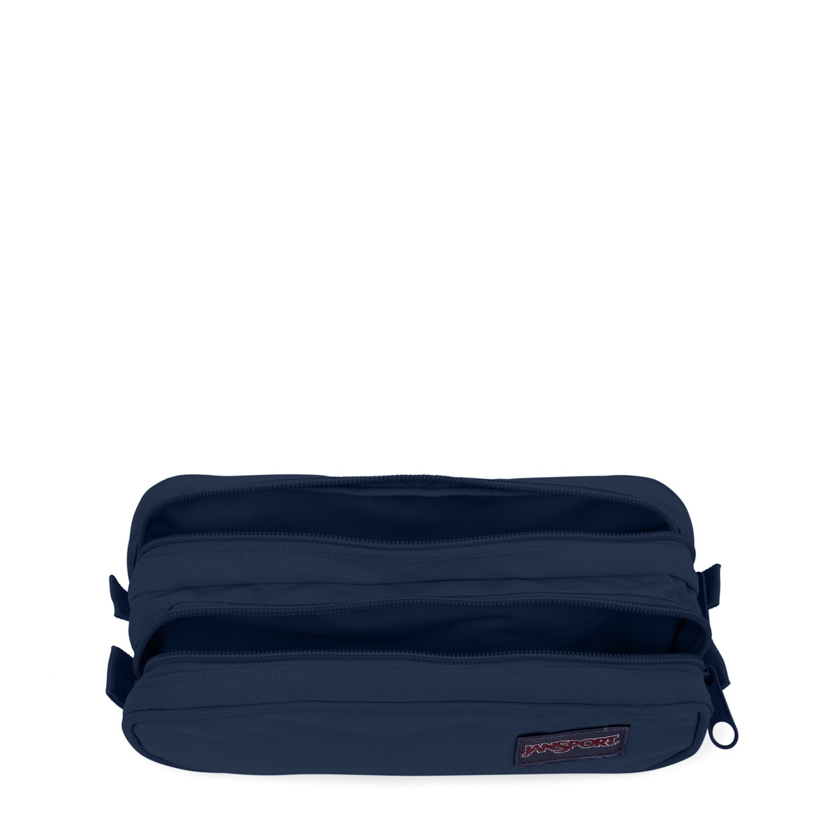 Estojo com Dois Compartimentos e Fecho de Correr Large Accessory Pouch - Azul marinho Azul / azul marinho-4