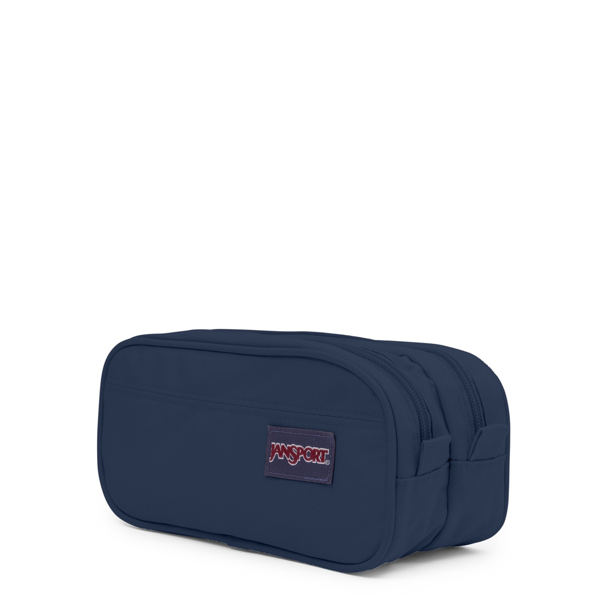 Estojo com Dois Compartimentos e Fecho de Correr Large Accessory Pouch - Azul marinho Azul / azul marinho-3