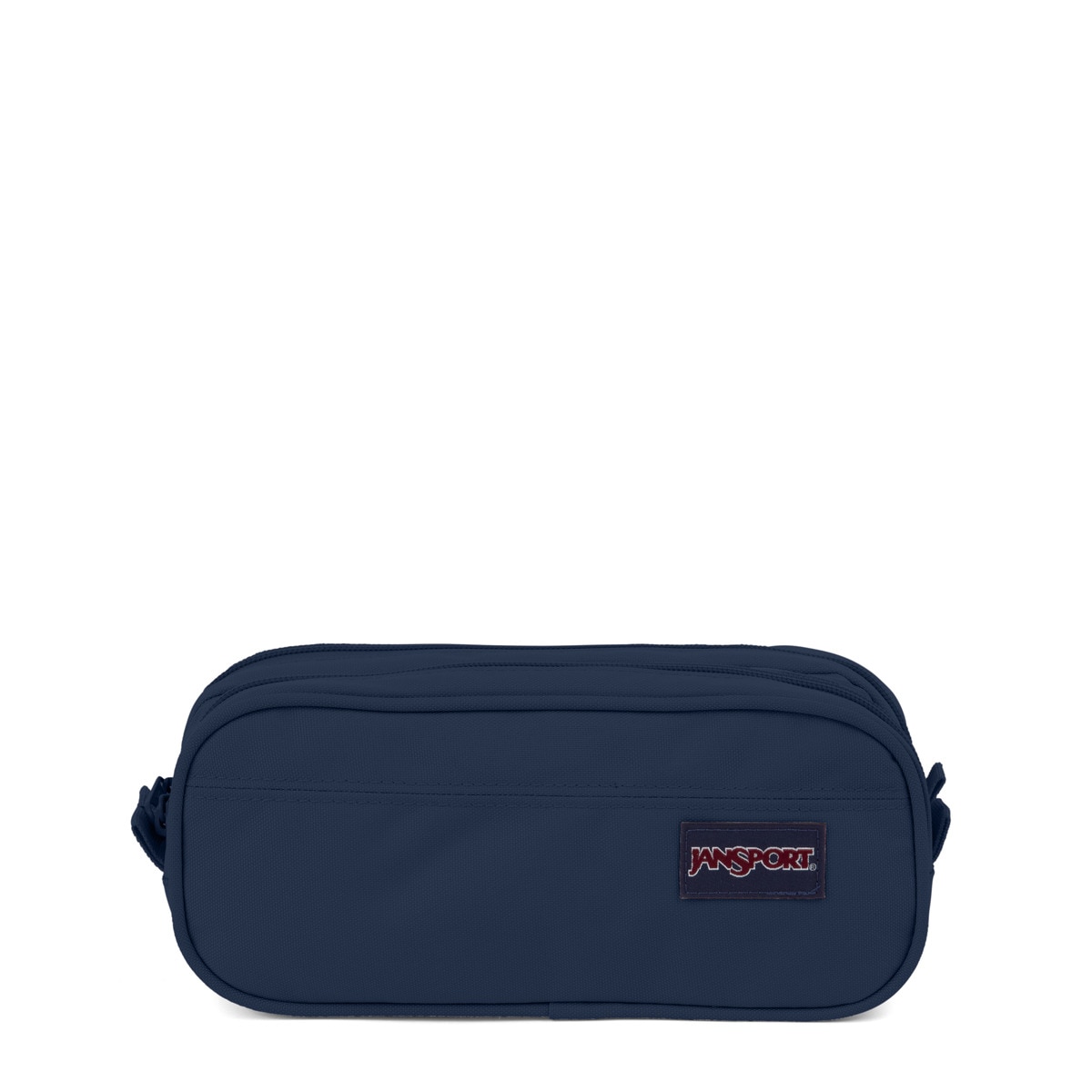 Estojo com Dois Compartimentos e Fecho de Correr Large Accessory Pouch - Azul marinho Azul / azul marinho-1