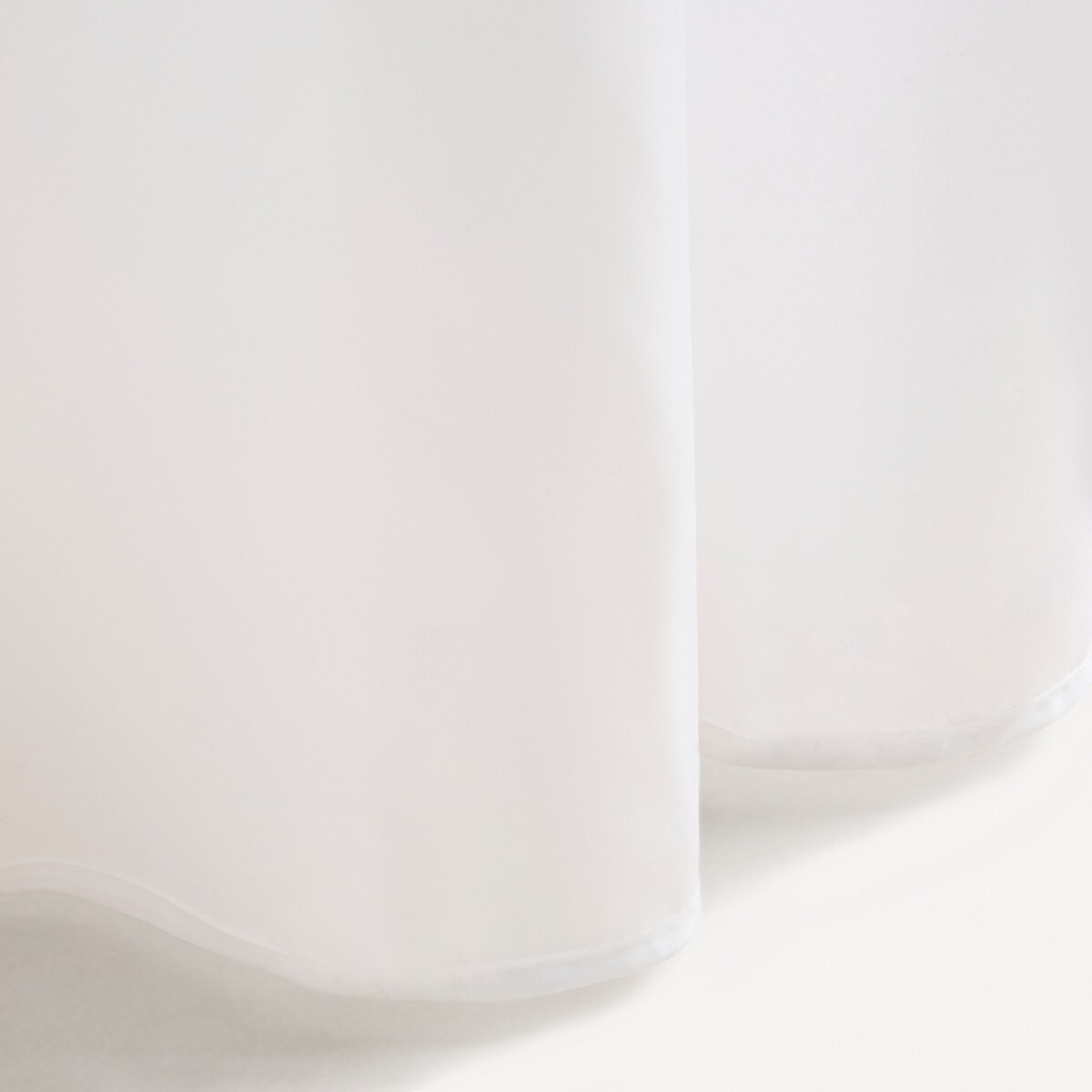 Cortina de casa de banho Básica O Nosso Melhor Preço - El Corte Inglés Branco-3