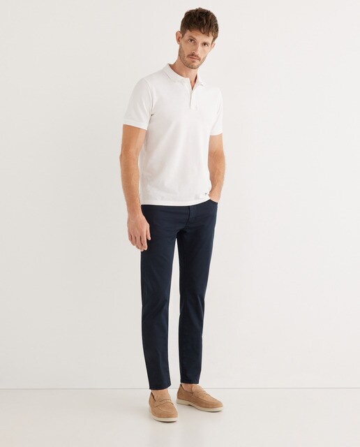 Pantalones 5 bolsillos de hombre regular azul · Roy Robson · El Corte Inglés