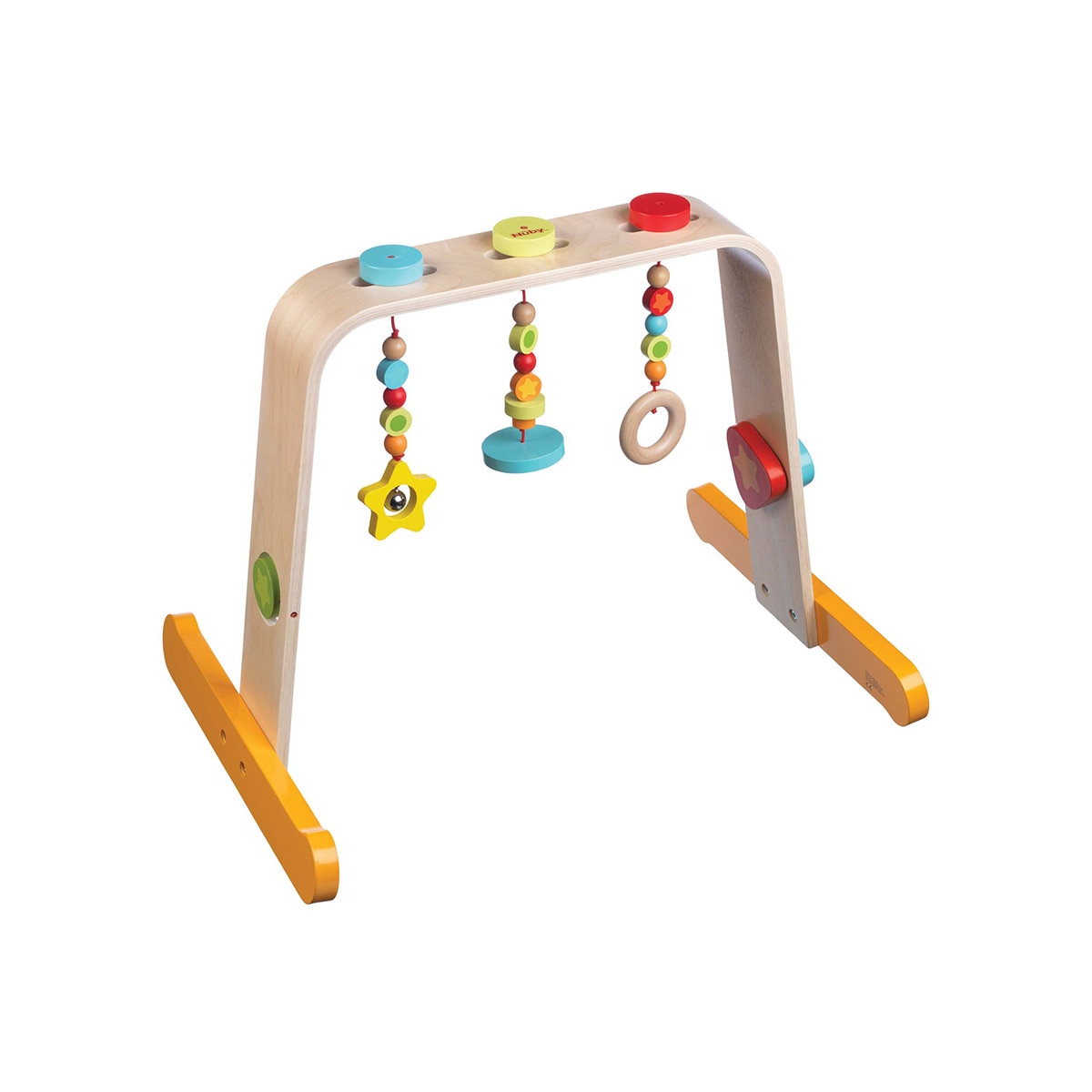 Gimnasio de madera Multicolor-1